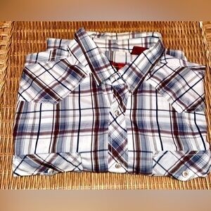 EUC-Men’s Attrak Jeans Button Up Western Shirt